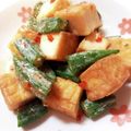 さつき⭐ママ's cooksnap of when they made 簡単♡厚揚げとオクラでスイチリマヨ.