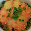 Yuuko7i's cooksnap of when they made 低糖質おつまみ【絹揚げの明太マヨ焼き】.