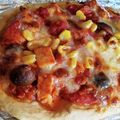 T❀mo's cooksnap of when they made トップ10入袋1枚で簡単ピザ生地発酵なし.