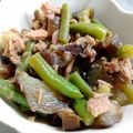 ひんべえ's cooksnap of when they made 弁当・常備菜☆茄子ツナいんげんの甘辛煮.