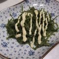 きらり流れ星's cooksnap of when they made 茎ワカメマヨ.