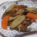 きらり流れ星's cooksnap of when they made 圧力鍋でごぼうと手羽先の照り煮.