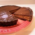 u_namika's cooksnap of when they made ❤チョコレートチーズタルト♥.