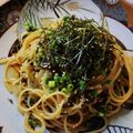 kazunaring's cooksnap of when they made 明太高菜柚子胡椒風味✿パスタ.