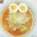 ☆ひなたmama☆'s cooksnap of when they made ダイエットや夜食にキャベツで味噌ラーメン.