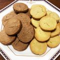 ゆゆゆぱっと's cooksnap of when they made 材料3つ☺︎羊羹であんこバタークッキー♪.