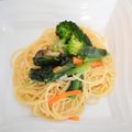 ららこーら's cooksnap of when they made 残り野菜のシンプルパスタ.