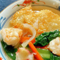 いなばっくす☆'s cooksnap of when they made おこげの海鮮あんかけ。.