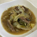 papikun's cooksnap of when they made 白菜大量消費✿鯖缶と白菜の煮物.