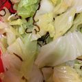 りなゆうと's cooksnap of when they made ゆでキャベツと塩昆布の和え物.