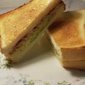 大魔女's cooksnap of when they made アボカドとツナのホットサンド.