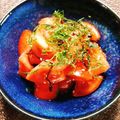 もふもふクロさん's cooksnap of when they made トマトと塩昆布のさっぱりごまサラダ.