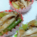 ほかたん's cooksnap of when they made ねぎとしめじの梅おかか炒め.