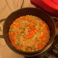 りーたんきーくん's cooksnap of when they made 手羽中のバター風味な洋風炊き込みご飯❤︎.