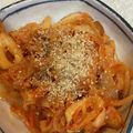 クロクロクローバー's cooksnap of when they made おうち居酒屋★ちくわキムチ炒め.