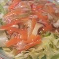 毎日おかあちゃん's cooksnap of when they made サラダ風☆レタスのカニ風味あんかけ.