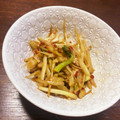 MAMA：）ORIE's cooksnap of when they made うどの皮のきんぴら.
