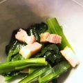 クックZOPS5F☆'s cooksnap of when they made ✽♥ベーコンと小松菜の簡単レンジソテー♥.