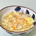 キンプリ's cooksnap of when they made 酸辣湯風ワンタンスープ＊ぽん酢で簡単.
