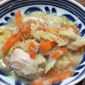 ＊＊まゆゆ＊＊'s cooksnap of when they made 体ポカポカ☃鶏と白菜no大根みぞれ鍋風☃.