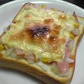 亜久里's cooksnap of when they made おうちで簡単♪ピザトースト.