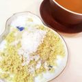 さつき⭐ママ's cooksnap of when they made お家で簡単！栗粉餅.