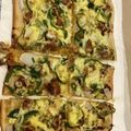 豆とオリーブ's cooksnap of when they made 自家製酵母　ピザ.
