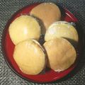 ルチアーノ★★★'s cooksnap of when they made HMでお手軽！簡単♪クリチ入り生どら焼き.