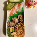 たけうちーの's cooksnap of when they made 冷凍インゲンの卵とじ.