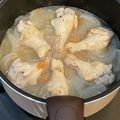 ♡yummy♡'s cooksnap of when they made 簡単★手羽元と玉ねぎの梅煮.