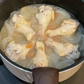 ♡yummy♡'s cooksnap of when they made 簡単★手羽元と玉ねぎの梅煮.