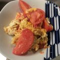 ベティ３'s cooksnap of when they made お弁当にも☆トマトとたまごの中華風炒め.