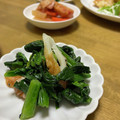 ゆいランラン's cooksnap of when they made ほうれん草とちくわのナムル.