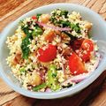ちゃちゃまる26's cooksnap of when they made ＊菜の花＆ひよこ豆のクスクス＊.