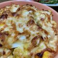 ゆいランラン's cooksnap of when they made カリフラワーとゆで卵のみそマヨチーズ焼き.