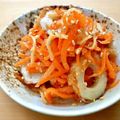 お料理ニャロメ's cooksnap of when they made 人参とちくわの酢の物＊茗荷入り.