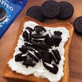 oyuking's cooksnap of when they made 新感覚☆至福のクッキー&クリームトースト.