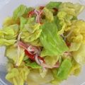 ☺︎n☺︎'s cooksnap of when they made 簡単！カニカマ・キャベツ酢の物♪.