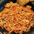 みこひろママ's cooksnap of when they made 5分で副菜！！豆腐と人参の甘口炒め.