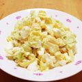 ドルフィンサーモン's cooksnap of when they made キャベツとゆで卵のサラダ.