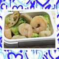 ゆけり３兄弟's cooksnap of when they made 食感楽しい炒め⭐エビ、蓮根、ブロッコリー.