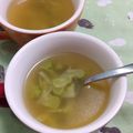 赤い電話's cooksnap of when they made 簡単！ブロッコリーの茎のコンソメスープ.