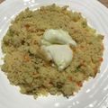 Yokchina's cooksnap of when they made くせになる！世界最小のパスタ･クスクス！.
