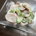 にーなんちぇ's cooksnap of when they made キュウリと魚肉ソーセージのマヨ和え.