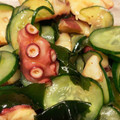 hanaの備忘録's cooksnap of when they made ✽定番副菜♡たこと胡瓜とわかめの酢の物.