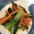 かずくん☆'s cooksnap of when they made 【お弁当の彩りに】小松菜と人参のきんぴら.