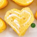 りーとぽん's cooksnap of when they made お弁当に ハートの卵焼き.