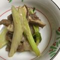 ⭐︎みゃぐみん⭐︎'s cooksnap of when they made 豚肉＆セロリ＆しめじのオイマヨ豆板醤炒め.