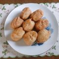 yesmama's cooksnap of when they made 梅ひじきお稲荷さん.