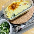 えーわいえー's cooksnap of when they made トースターでグラタン☆ベーコンポテト.